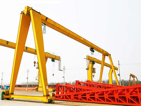 portable single girder gantry crane for sale