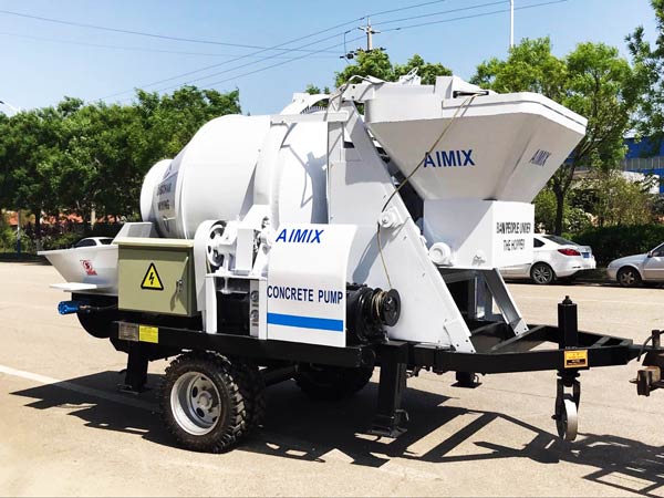 concrete mix pump