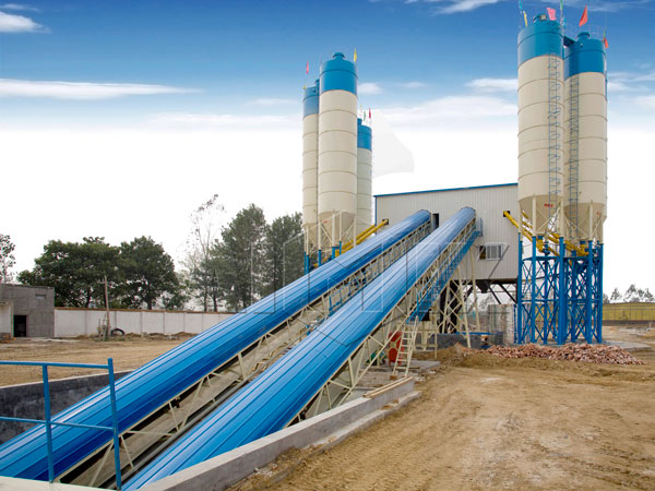 HZS120 concrete plant