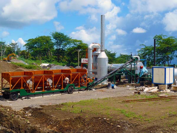 portable asphalt mixing plant