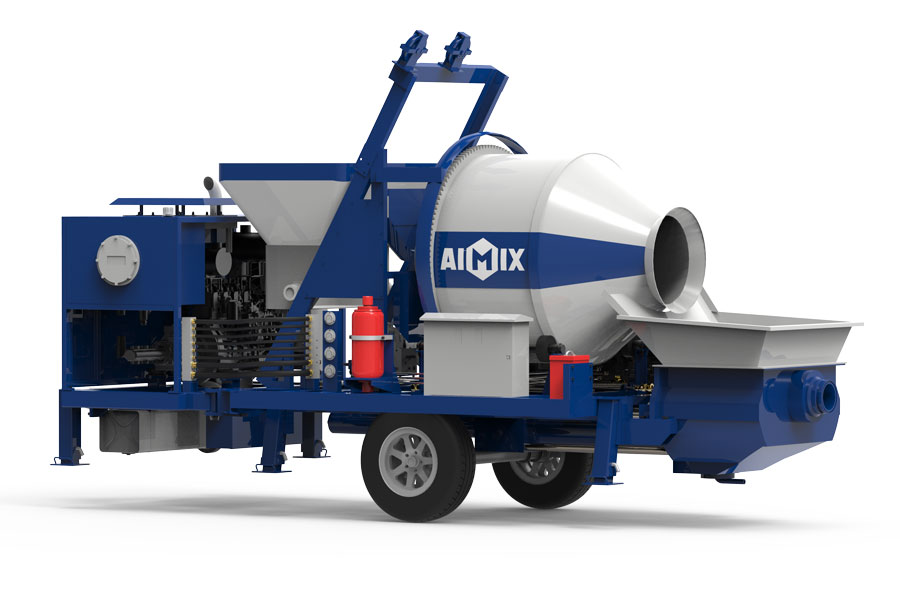 ABJZ30C concrete mixer pump