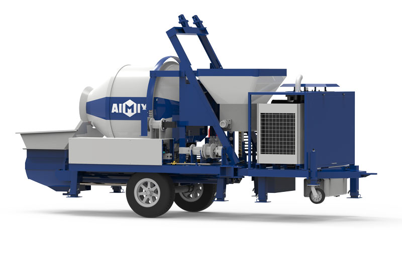ABJZ30C small diesel cement mixer pump