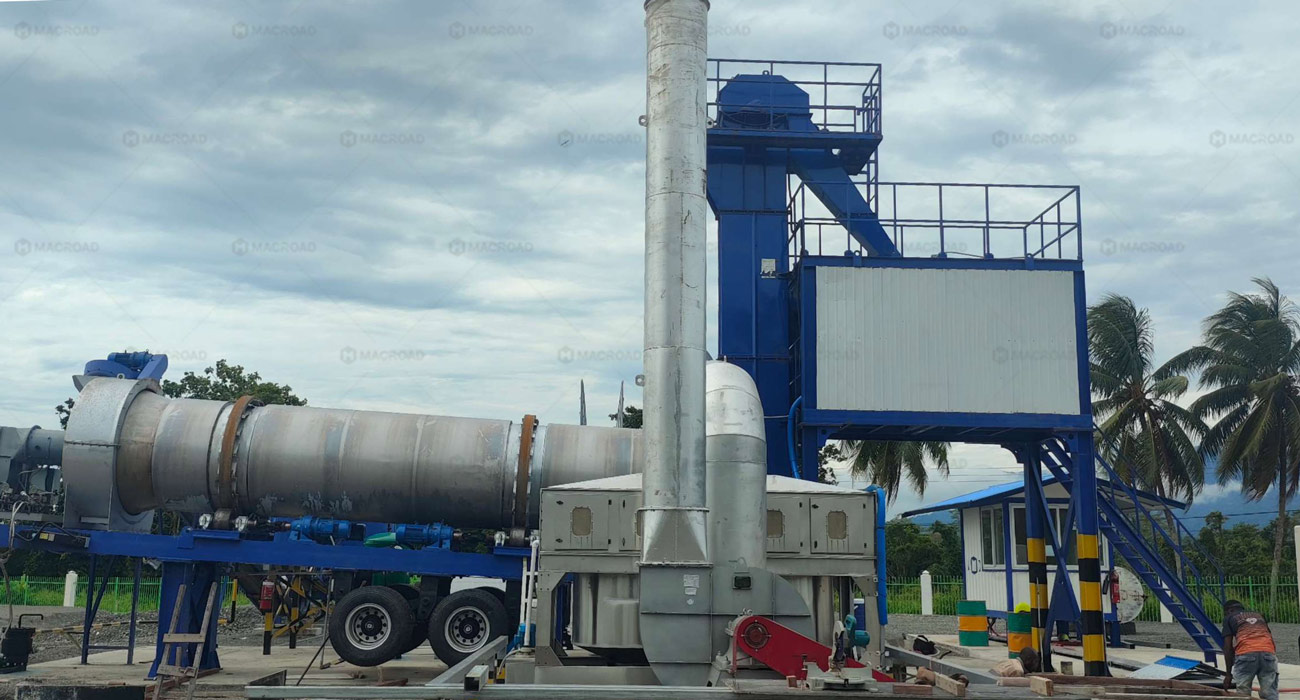 Tough Terrain, Reliable Supply ALYT80 drum type mobile asphalt plant Built for Remote Projects